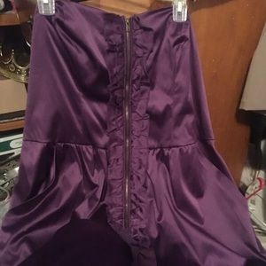 Sweetheart knee length dress